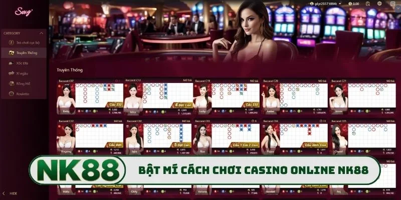 Bật mí cách tham gia casino online NK88 đơn giản